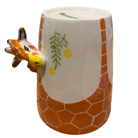 Hand-painted Animals Ceramic Mug ,13.66oz Giraffe, Coffee or Tea Mug, Llomee - Picture 2 of 5